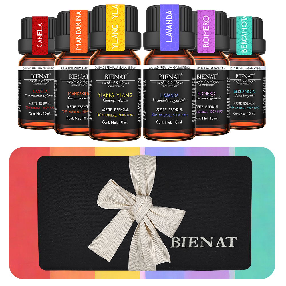 Kit Favoritos de 5 Aceites Esenciales Original Nature's Oils – Bienat  Aromaterapia México