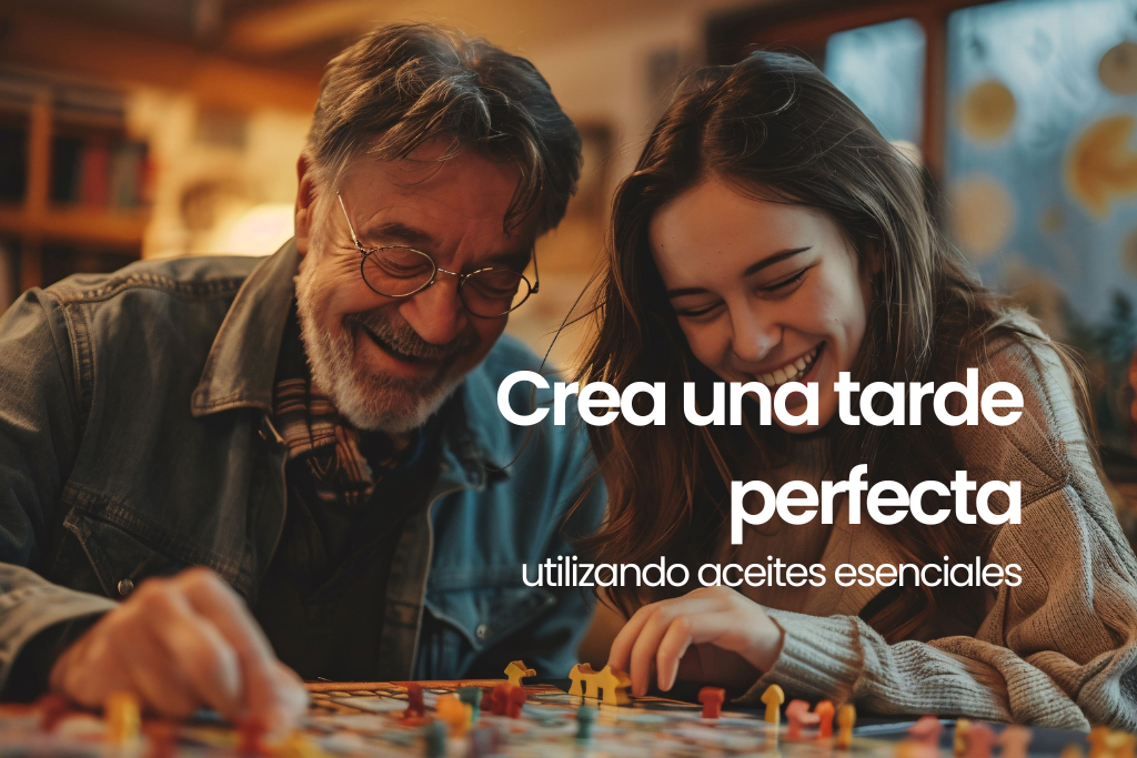 Crea una tarde especial con tu familia y amigos utilizado aceites esenciales