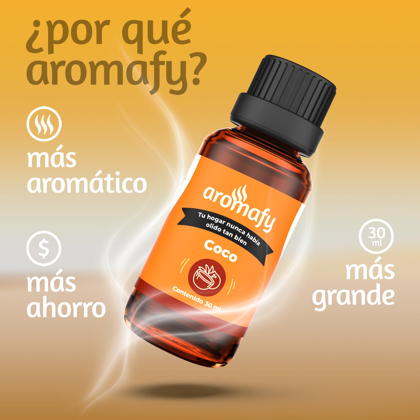 Kit Aromafy Favoritos Coco, Rosas y Jazmín